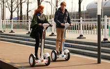 Scooter eléctrico Airwheel eco-amigable, fácil de usar e innovador, quita.