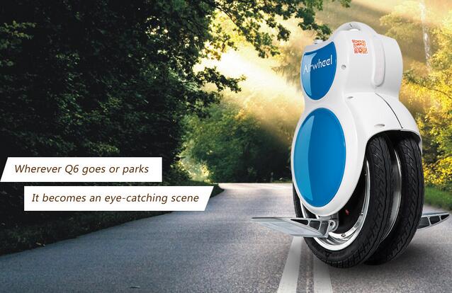 One of its original innovation is the Airwheel Q series—twin-wheeled electric scooter.